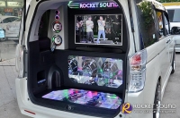 HONDA Spada มาพร้อมระบบ Multimedia ครบวงจร  karaoke พร้อมระบบแสงสี เพิ่มความสุขทุกการเดินทาง