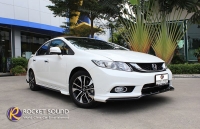 HONDA Civic ออกเเบบติดตั้งเพาเวอร์เเอมป์ Prism PN-4.100 เเละ Prism PN-2.200 ภายในห้องเก็บสัมภาระ