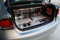 Honda Civic กับงานระบบเสียง SINFONI-QUARTORIGO เต็มระบบ เต็มองค์ประกอบไฮเอ็นด์