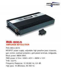 Amplifiers Revolution :RVA-600.5
