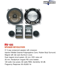 Speaker : Revolution Series  : RV-55