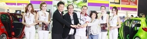 บ.ร็อคเก็ตซาวด์ ร่วมแถลงข่าวงาน Bangkok lnternation Auto Salon 2012